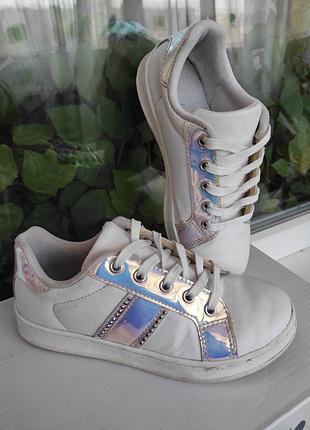 Кросівки graceland білі на дівчинку, р. 32