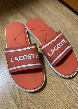 Шлепанцы lacoste