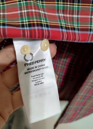 Сорочка в клітинку аід fred perry8 фото