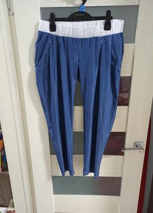 Літні штани  для вагітних під джинс3 фото