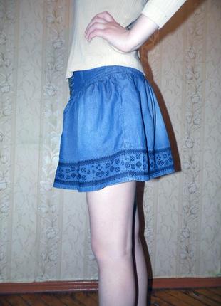 Нереальная джинсовая юбочка! bershka3 фото