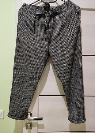 Шерстяные брюки на девочку 13-14 лет