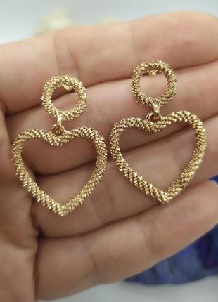 Сережки серця