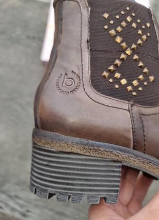 Ботинки- козаки bugatti 40-25.5cm ,натуральная кожа2 фото