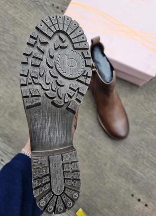 Ботинки- козаки bugatti 40-25.5cm ,натуральная кожа6 фото