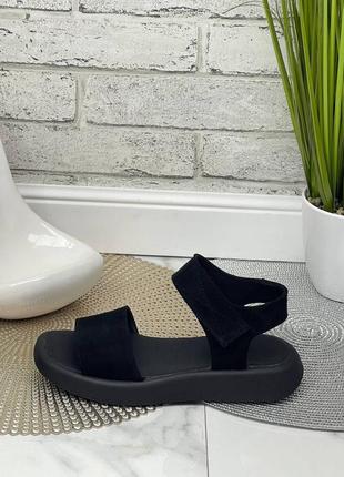 36-41 рр босоніжки нат. замша