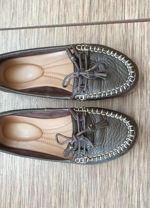 Качественные стильные мокасины, туфли hotter натуральная кожа, оригинал