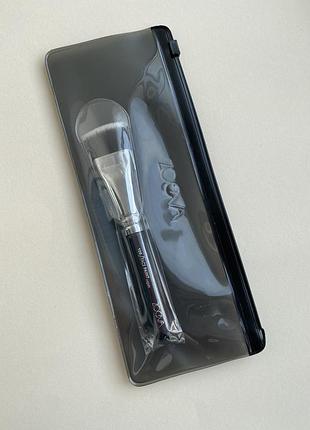 Плоский пензель для контурингу zoeva 109 v face paint vegan brush пензлик