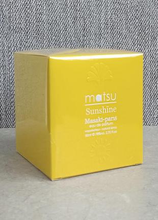 Masaki matsushima matsu sunshine 80 мл для женщин (оригинал)1 фото