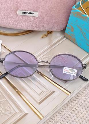 Красивые овальные фотохромные солнцезащитные очки polarized хамелеоны3 фото