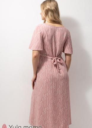 Повсякденна сукня зі штапелю для вагітних та годування vanessa dr-23.0326 фото
