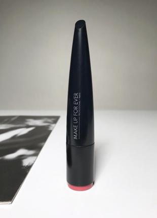 Зволожуюча помада make up for ever rouge artist intense color lipstick. нова. оригінал. із набору.8 фото