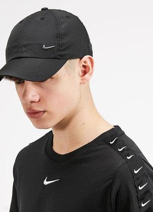 Кепка nike u nsw h86 cap nk metal swoosh бейсболка