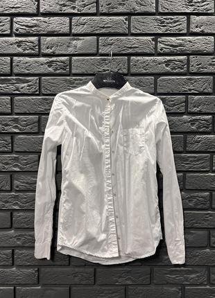 Рубашка белая/пубашка marc o’polo/тениска/офисная одежда