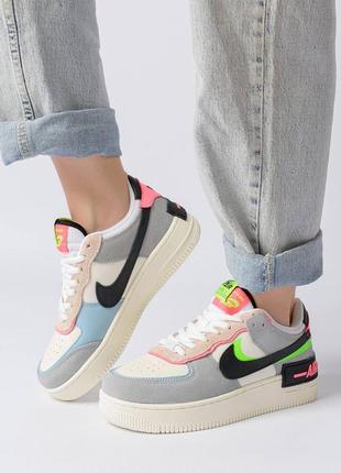 Кроссовки nike air force 1 белые стильные, красивые унисекс5 фото