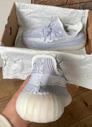 Кросівки в стилі adidas yeezy boost 350 v2 (реф шнурки)2 фото