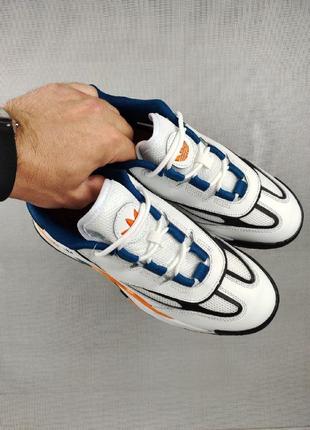 Мужские кроссовки adidas niteball white/blue 2.05 фото