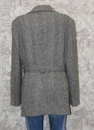 Шикарное шерстяное полу пальто, куртка, canda6 фото