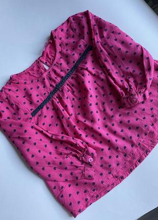 Рожева блуза young dimensions