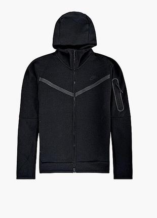 Бомбер мужская nike tech fleece hoodie (cu4489-010)