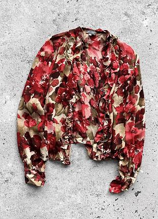 Marc aurel women's floral printed cardigan женский кардиган