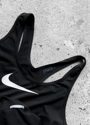 Nike pro women’s black sports tank top жіноча спортивна майка4 фото