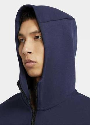 Кофта nike nsw tech fleece hoodie fz (cu4489-410)4 фото