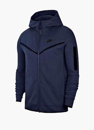 Кофта nike nsw tech fleece hoodie fz (cu4489-410)