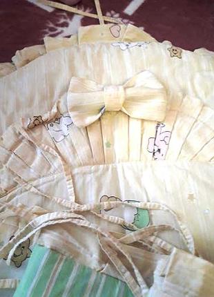 Постільна білизна та захист для дитячого ліжечка