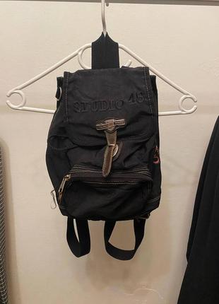 Маленький рюкзак studio 45 made in italy vintage y2k винтаж ретро