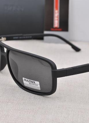Matrix оригинальные мужские солнцезащитные очки mt8407 поляризованные оправа мат3 фото