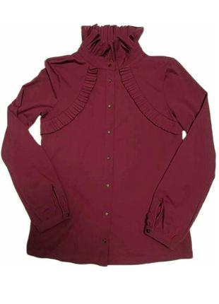 Шерстяная рубашка блуза max&co max mara /7036/