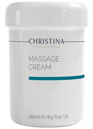 Массажный крем для всех типов кожи christina massage cream 250 мл1 фото