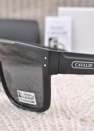 Оригинальные мужские солнцезащитные очки маска поляризованные enrique cavaldi polarized7 фото