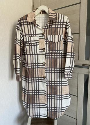 Женская рубашка кардиган