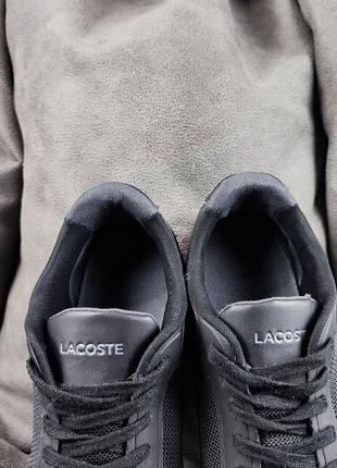 Original lacoste endliner 117 1 spm чоловічі кросівки кроссовки кроссовки10 фото