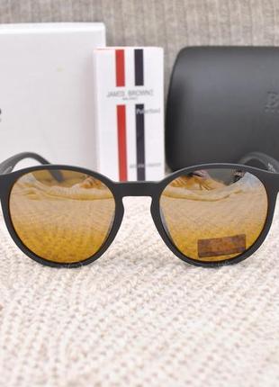 Сонцезахисні круглі окуляри james browne jb-3514 фото