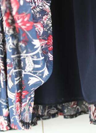 Интересное шифоновое ярусное платье от sabrina diamanti