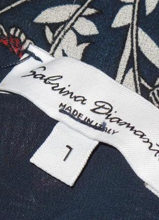 Интересное шифоновое ярусное платье от sabrina diamanti