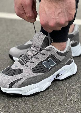 Кроссовки new balance серые