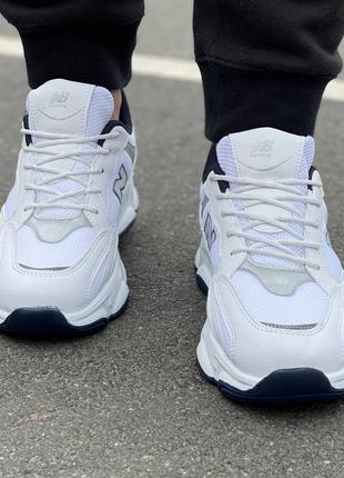 Кроссовки new balance белые 3
