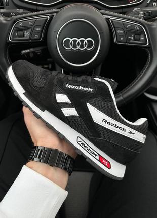 Чоловічі кросівки reebok classic new black white