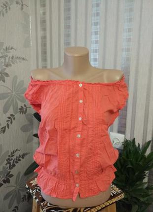 Простора блуза, натуральні матеріали