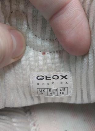 Кросівки geox respira оригінал натуральна замша8 фото