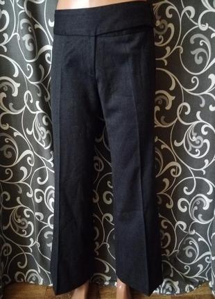 Весенние осенние штаны клеш палаццо кюлоты 100%шерсть вержини