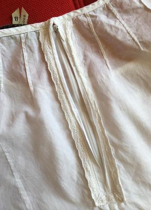 Натуральна бавовняна легке літнє плаття з прошвой з вишивкою miss posh8 фото