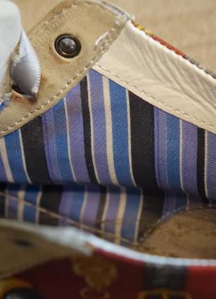 Очень нетривиальные дизайнерские кожаные сникерсы blackboard soisire soiebleu италия 38 р.