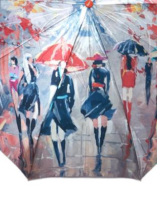 Женский зонт с пейзажами парижа4 фото