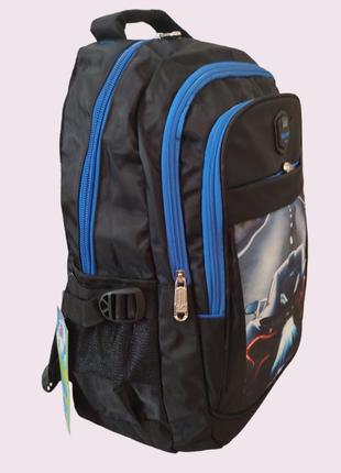 Рюкзак "weideli" школьный портфель цвет голубой размер 45х32х21 см. 30 литров2 фото
