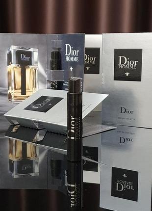 Оригинальный пробник christian dior homme eau de toilette_ 1ml